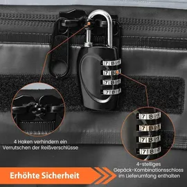 Costway 420L Schwarz