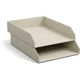 Bigso Box of Sweden BIGSO Hakan Dokumentenablage Set 2 Stk. Linnen Canvas A4