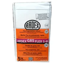 Ardex Flex-Fugenmörtel 1-6 mm zementgrau 5 kg