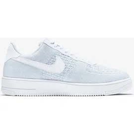 Nike Air Force 1 Flyknit 2 White Pure Platinum - EU: 42.5 - Weiß/Grau - 42.5