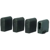 Sieger Fußkappenset 4er 20 x 35 mm, grau