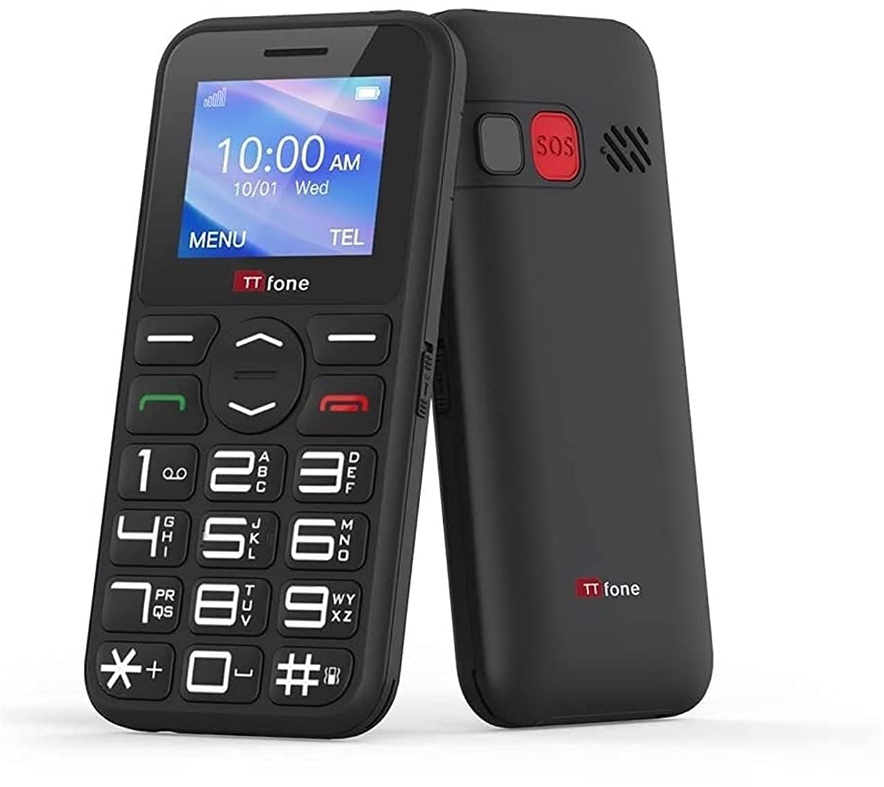 TTfone TT190 Big Button Basic Senior Unlocked Emergency Mobile Phone - Einfach billigstes Telefon