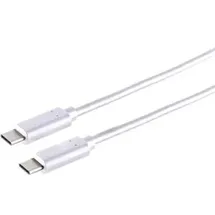 s/conn S-Conn 13-48006 Usb-c 3.2 Gen 2x2 weiß,