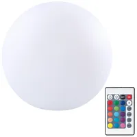Lunartec Kugelleuchte Akku Ø20 cm IP54 RGBW-LED mehrfarbig