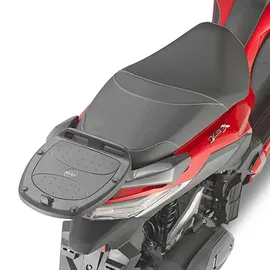 GIVI Topcase für SYM Jet X 125 21 mit Träger und Adapter Schwarz