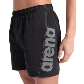 Arena Badehose Fundamentals Logo R Schwarz/Weiß XL