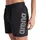 Arena Badehose Fundamentals Logo R Schwarz/Weiß XL