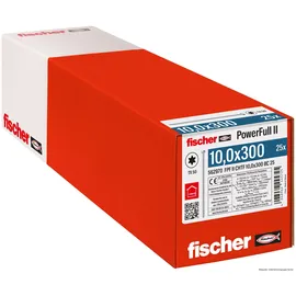 Fischer Holzschraube PowerFull II 10,0 x 300 25 Stück