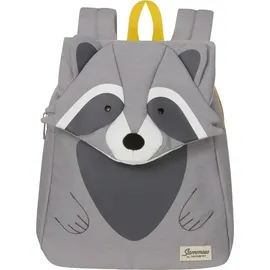 Samsonite Happy Sammies Eco - Kinderrucksack S, 27.5 cm, 7.5 L, Grau (Raccoon Remy)
