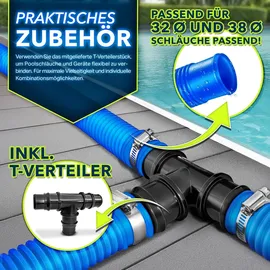tillvex Bypass Set Pool schwarz 12-tlg.