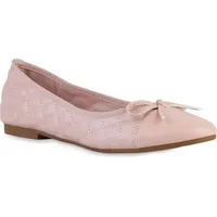VAN HILL Klassische Ballerinas in Rosa,