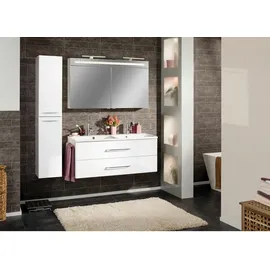 Fackelmann Bad-Hochschrank B.Clever Weiß 30 cm