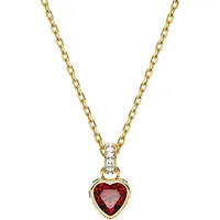 Swarovski Chroma Anhänger Herz Rot Gold