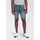 Bruno Banani Jeansshorts Set, mit Band, 2% Stk. bequemer Sitz, gerade Beinform, mit praktischen Taschen Gr. 38 N-Gr, light blue u, , 90289608-38 N-Gr