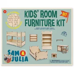 Sam & Julia DIY Möbel Baukastenset - Kinderzimmer