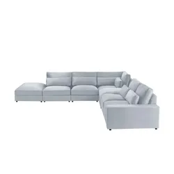 Ecksofa  Branna ¦ grau ¦ Maße (cm): B: 412 H: 88 T: 386.0