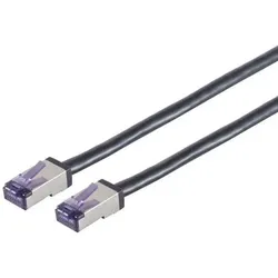 Lanview HIGH-FLEX Cat6a S/FTP Black - Kabel - Netzwerk
