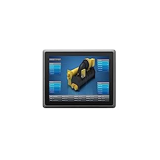 SunKol 19 Zoll lüfterloser Industrie-Panel-PC, All-in-One-Industrie-Embedded-Panel-PC mit kapazitivem Touchscreen, 2 x USB 2.0, 2 x USB 3.0, HDMI, 2 x RS232, LAN (i3-4005U, 8 GB RAM 256 GB SSD)