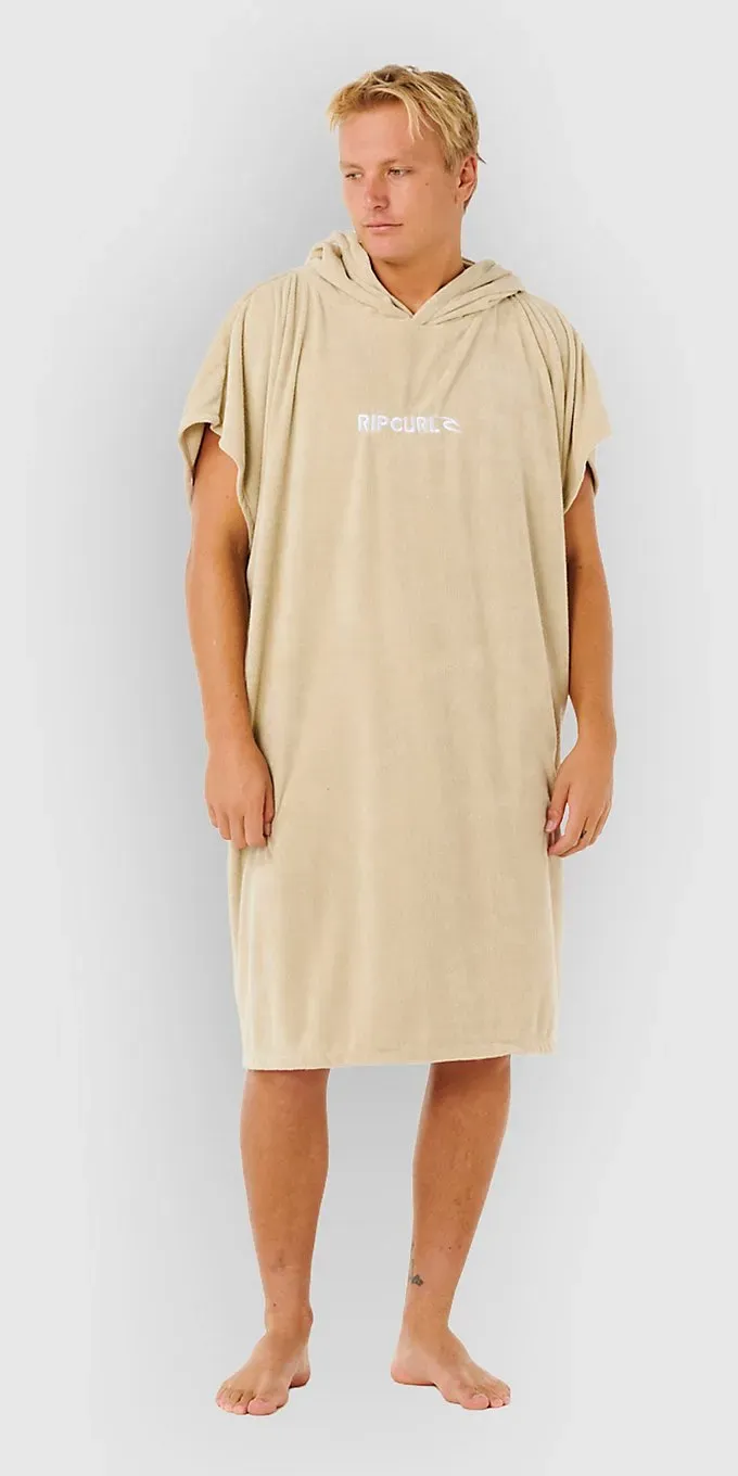 Rip Curl Brand Hooded Surf Poncho khaki Gr. Uni