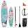 F2 SUP Board Retro Bloom Hibiskus 341 x 11,2 cm bunt