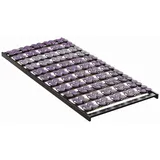 Novel Tellerlattenrost, Holz, Buche, Schichtholz, 3-Zonen, 140x200 cm, Austria Gütezeichen, Made in Austria, Über- und Sondergrößen erhältlich, Federholzleisten verleimt, Tellerauflagen, nicht verstellbar, Schlafzimmer, Lattenroste, Lattenrost starr