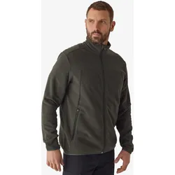 Fleecejacke 100 grün bronzegrün M