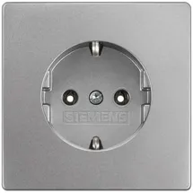 Siemens Schuko-Steckdose platin-metallic 1 St.