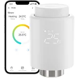 Sonoff TRVZB, Smart Heizungsthermostat mit App-Funktion, Zigbee 3.0 Hub, kompatibel mit Amazon Alexa/Home Assistant