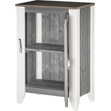 Gartenschrank/Outdoorküche Konsta Typ 561 inkl. 1 Tür 60 x 40 x 88 cm hellgrau-c