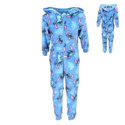 Lilo & Stitch atmungsaktiver Korallen-Fleece Onesie Kinder