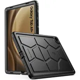 Poétic TurtleSkin Hülle für Galaxy Tab A9 Plus + 11 Zoll 2023 Schwarz