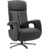 die planbar Relaxsessel MP-RS18073 Polyester 71 x 110 x 83 cm Grau drehbar mit Kopfpolsterverstellung und Relax-Funktion