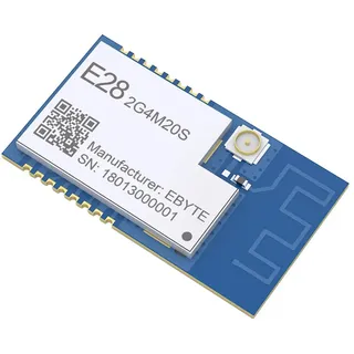 EBYTE 2,4 GHz LoRa Modul SX1281 100mW PA+LNA Lange Reichweite 6000m Wireless Transceiver Modul Kompatibel mit BLE Protokoll für Smart Home E28-2G4M20S