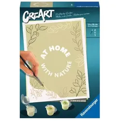 Ravensburger Beschäftigung - CreArt At home with Nature - Malen nach Zahlen für Erwachsene