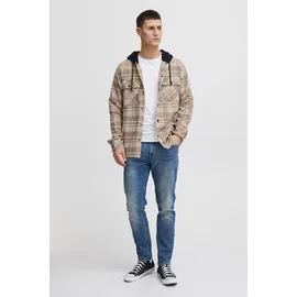 !Solid Langarmhemd Beige L