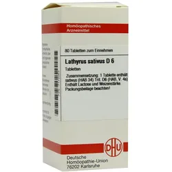 Lathyrus Sativus D 6 Tabletten 80 St