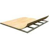 Weka Gartenhaus-Fußboden 200 x 200 cm Beige
