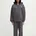 Unisex Essential Oversize Jacke Anthracite Grey XL