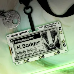 Pimoroni Badger 2040, Badger Only