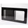 carbest Schiebefenster VW T5/T6 1135 x 585 mm Schwarz