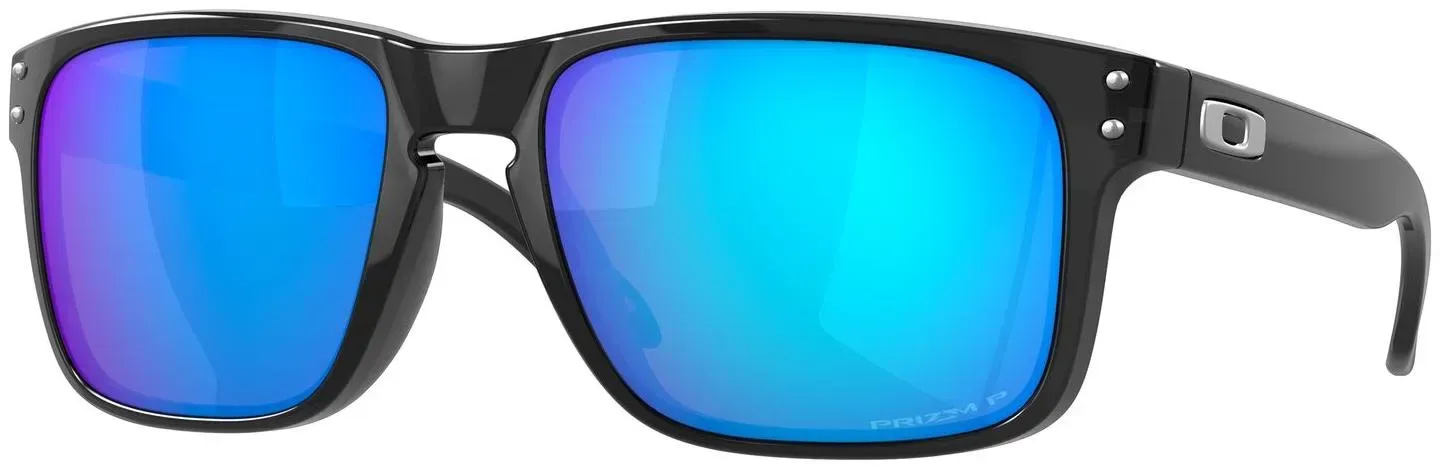 Oakley Holbrook Prizm Sapphire Polarized Sonnenbrille, 55 - Black Ink