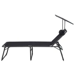 SIENA GARDEN Campingliege »Premium«, Aluminium - grau