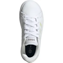 Adidas Grand Court Lifestyle Lace Tennis Cloud White / Iridescent / Cloud White 34