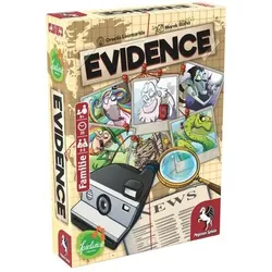 PEGASUS SPIELE 18333G Evidence (Edition Spielwiese) (deutsch/englisch)