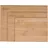 Alpina Schneidebrett-Set Holz 3  verschiedene Größen  Braun