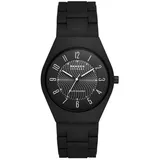 Skagen Herrenuhr Kunststoff schwarz Herren
