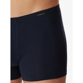 SCHIESSER Retro Boxershorts unifarben blau XL 6er Pack