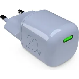 PURO Reiselader 20W USB-C Wall Charger - GaN technology, Blau