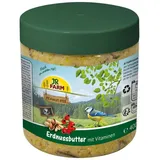 JR Farm Garden Peanut Pot Erdnussbutter Vitamine 400 g - 5 Stück, Nassfutter für: Vogel