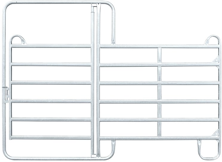 VOSS.farming Weidepanel mit Tor 3,0 m